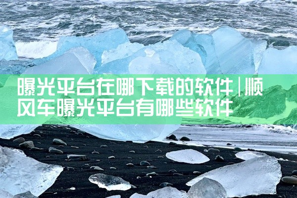 曝光平台在哪下载的软件